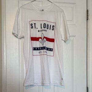 St. Louis Graphic White T-Shirt